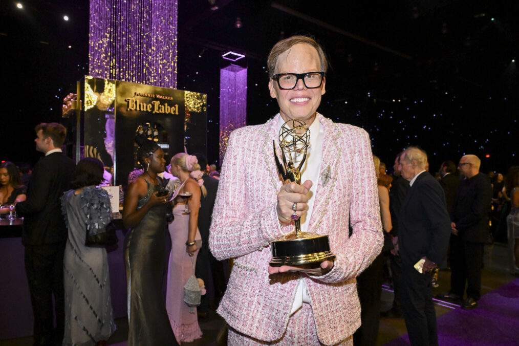 Jeff Hiller celebrates the 77th Emmy Awards with a signature Johnnie Walker Blue Label cocktail at the 77th Emmy Awards Governor’s Gala on Sunday, Sept. 14, 2025 at the LA Convention Center in Los Angeles.