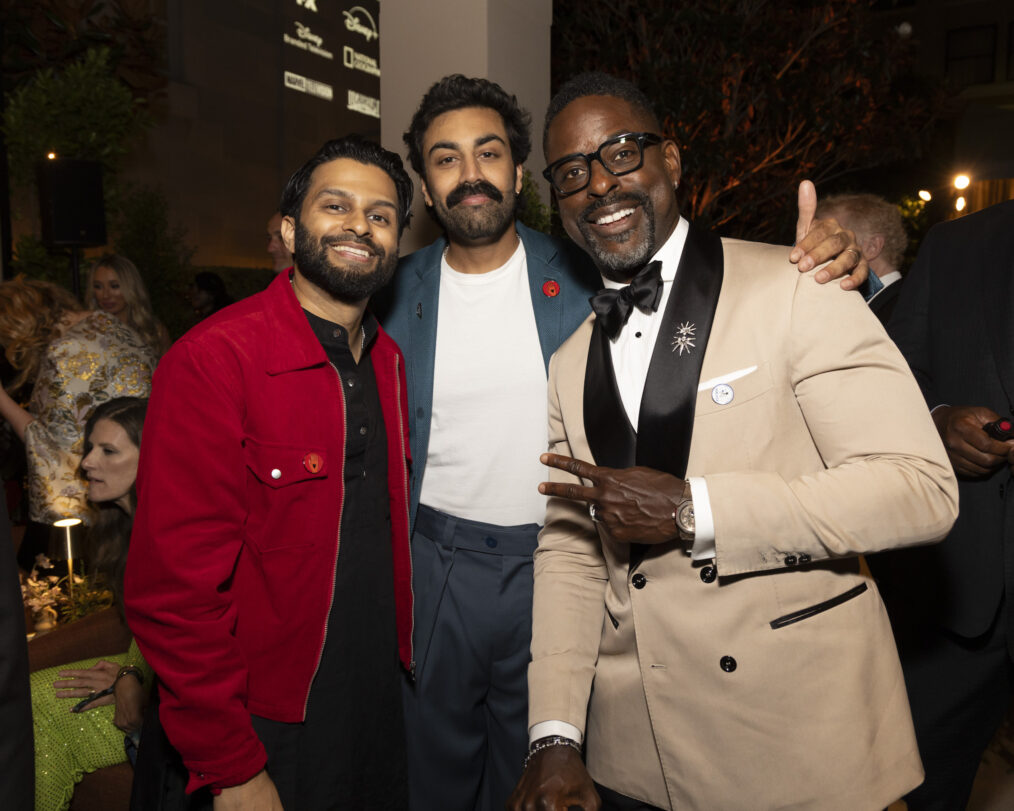 ASIF ALI, SAAGAR SHAIKH, STERLING K. BROWN at The Walt Disney Company Post-Emmys® Celebration on September 14, 2025 in Los Angeles, California.