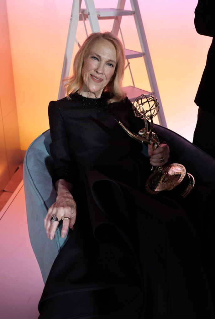 Catherine O'Hara attends the 2025 Apple TV+ Emmy Awards Celebration at Ysabel on September 14, 2025 in West Hollywood, California.