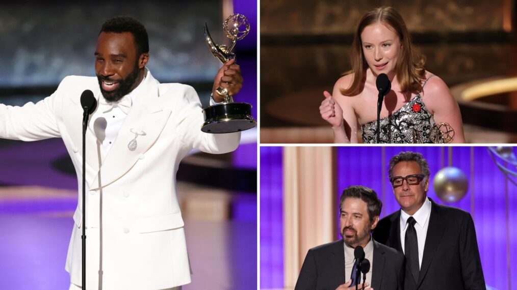 2025 Emmys Tramell Tillman, Hannah Einbinder, Ray Romano, Brad Garrett