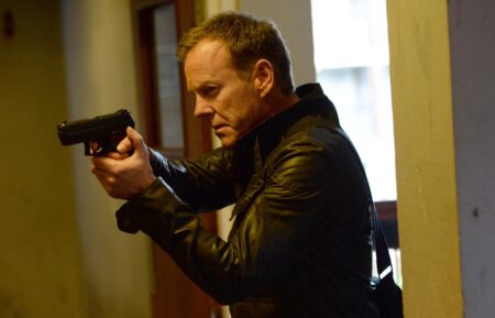24: LIVE ANOTHER DAY: Jack (Kiefer Sutherland) tracks a man suspected to be a key participant in a plot to assassinate the President in Part Two of the "11:00 AM - 12:00 PM /12:00 PM - 1:00 PM" special two-hour Season Premiere episode of 24: LIVE ANOTHER DAY airing Monday, May 5 (8:00-10:00 PM ET/PT) on FOX. ©2014 Fox Broadcasting Co. Cr: