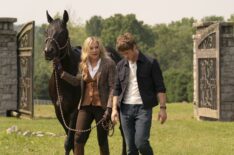 Jessica Capshaw as Blythe and Michael Provost as Ryan — '9-1-1: Nashville' Series Premiere