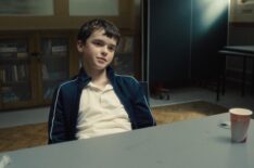 Adolescence. Owen Cooper as Jamie Miller in Adolescence. Cr. Courtesy of Netflix © 2024