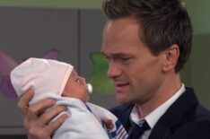 Neil Patrick Harris as Barney and Daughter Ellie on How I Met Your Mother