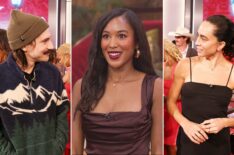 Ashley Hollis, Morgan Pope, and Vince Panaro at the Big Brother Season 27 Finale