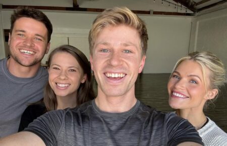 Chandler Powell, Bindi Irwin, Robert Irwin, and Witney Carson via Instagram, September 25, 2025.