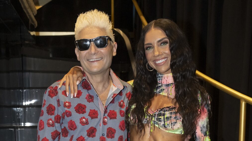 Corey Feldman and Jenna Johnson on Season 34, Episode 2, of ABC's 'Dancing With the Stars,' September 23, 2025.