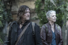 Norman Reedus as Daryl Dixon, Melissa McBride as Carol Peletier - The Walking Dead: Daryl Dixon _ Season 3
