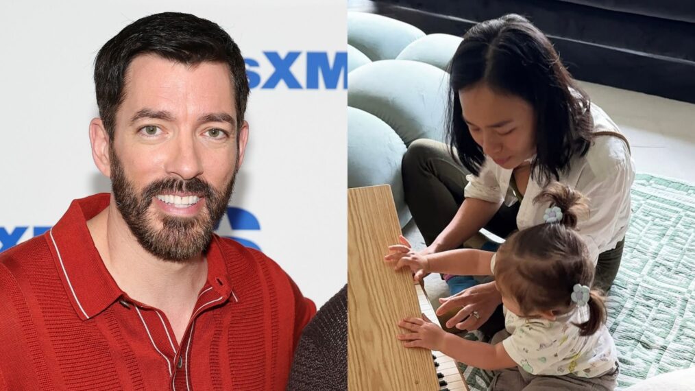 Drew Scott in July 2025; Linda Phan and daughter Piper via Instagram, September 6, 2025.