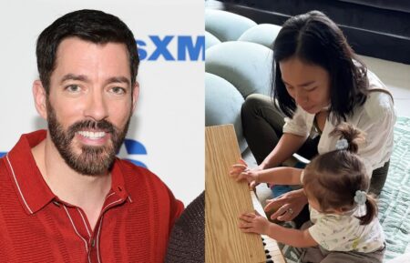 Drew Scott in July 2025; Linda Phan and daughter Piper via Instagram, September 6, 2025.