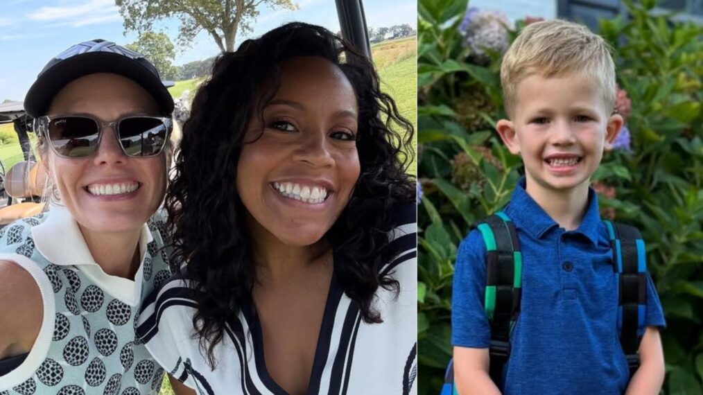 Dylan Dreyer and Sheinelle Jones via Instagram, September 15, 2025; Dylan Dreyer's son Oliver Fichera, via Instagram, September 3, 2025.
