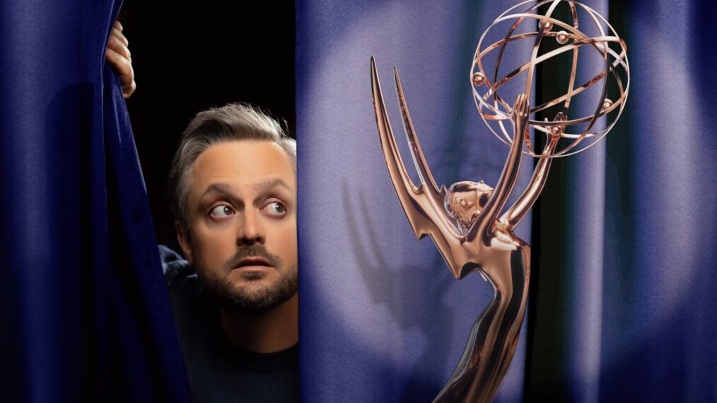CBS Presents 77th Emmy® Awards hosted by Nate Bargatze Photo: William DeShazer/CBS ©2025 CBS Broadcasting, Inc. All Rights Reserved.
