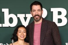 Linda Phan and Drew Scott attend the 2024 Baby2Baby Gala Presented by Paul Mitchell at Pacific Design Center on November 09, 2024 in West Hollywood, California.