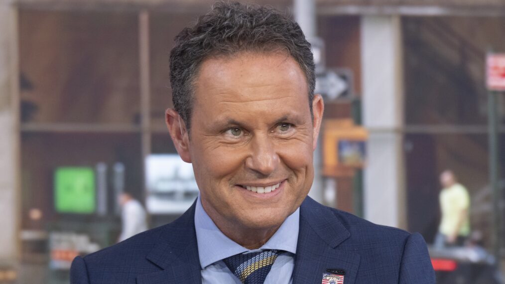 Brian Kilmeade is seen on 'Fox and Friends'