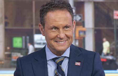 Brian Kilmeade is seen on 'Fox and Friends'