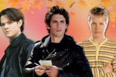 Jared Padalecki, Milo Ventimiglia, and Matt Czuchry as Dean, Jess, and Logan on Gilmore Girls