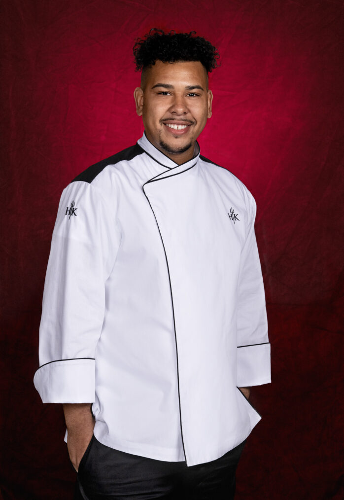 HELL’S KITCHEN: Contestant Jayden. CR: FOX. ©2025 FOX Media LLC.