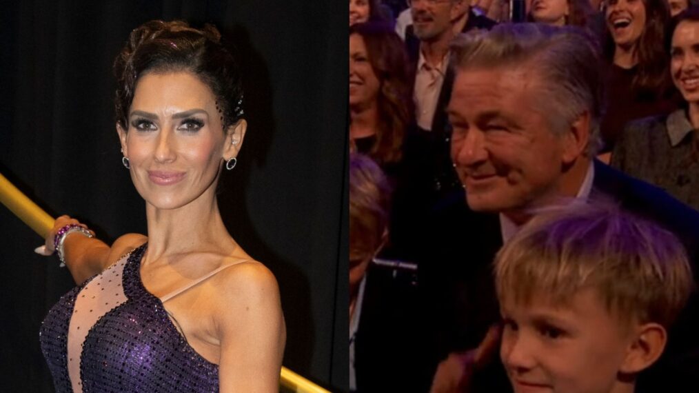 Hilaria Baldwin on Season 34, Episode 2, of ABC's 'Dancing With the Stars'; Alec Baldwin on Season 34, Episode 1, of ABC's Dancing With the Stars.