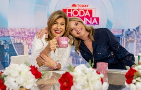 Hoda Kotb and Jenna Bush Hager on the January 7, 2025, episode of NBC's 'Today With Hoda & Jenna.'