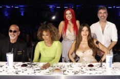 Howie Mandel, Mel B, Solange Kardinaly, Sofia Vergara, and Simon Cowell, 'America's Got Talent' Season 20 Semifinals Results, September 17, 2025, NBC.