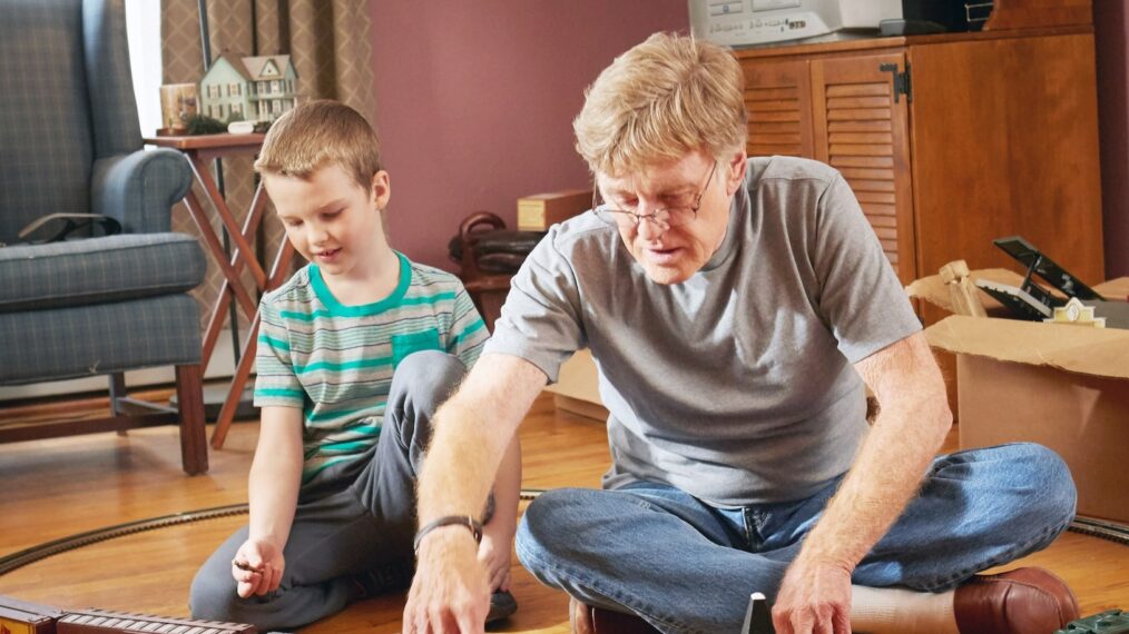 Iain Armitage and Robert Redford in Netflix's 'Our Souls at Night,' 2017.