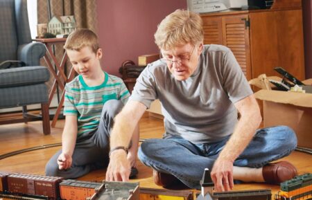 Iain Armitage and Robert Redford in Netflix's 'Our Souls at Night,' 2017.