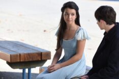 Jared S. Gilmore and Olivia Steele Falconer as Henry and Violet in Once Upon a Time
