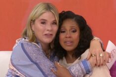 Jenna Bush Hager and Sheinelle Jones on the September 22, 2025, episode of NBC's 'Today With Jenna & Friends.'