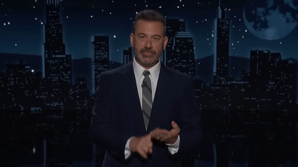 Jimmy Kimmel on the September 24, 2025, episode of ABC's 'Jimmy Kimmel Live!'