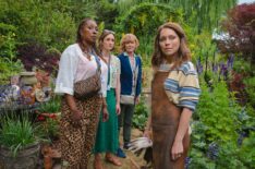 Jo Martin, Cara Horgan, Samantha Bond, and Sarah Alexander, 'The Marlow Murder Club' Season 3 first look, PBS.