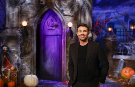 Host, Jonathan Bennett, as seen on Halloween Wars, season 15.