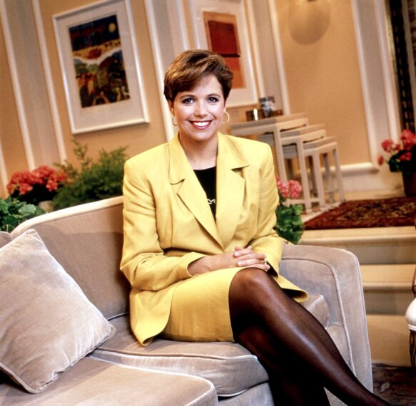Katie Couric on NBC's 'Today,' 1992.