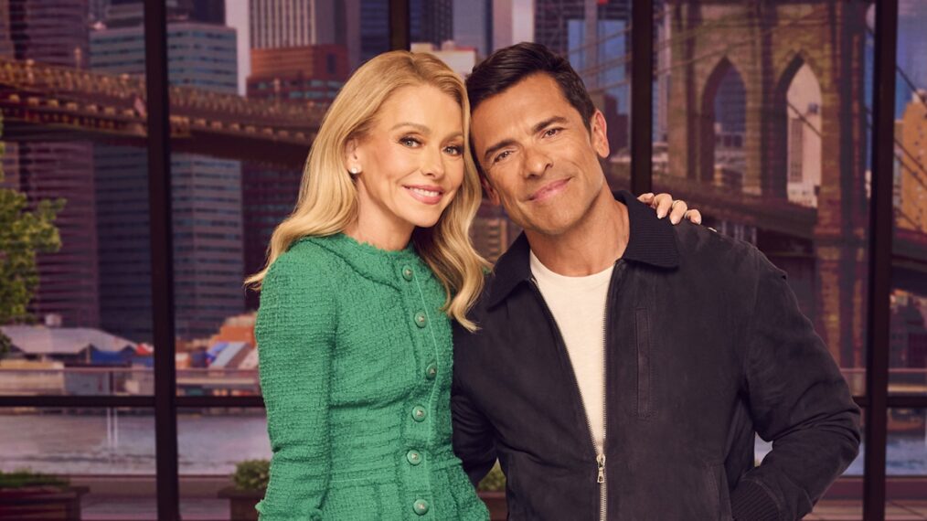Kelly Ripa and Mark Consuelos, 'Live With Kelly and Mark,' ABC, May 2025.