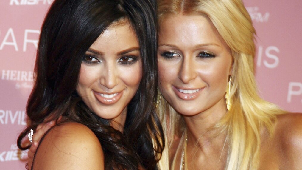 Kim Kardashian and Paris Hilton
