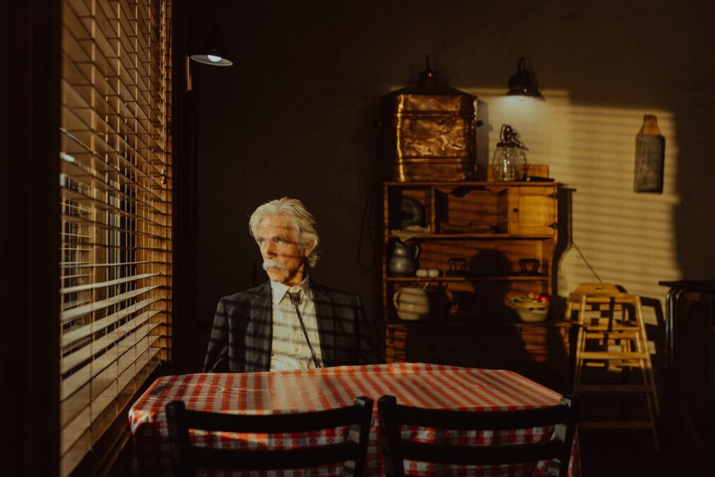 Sam Elliott as T.L. in Landman episode 4, season 2, streaming on Paramount+. Photo Credit: Emerson Miller/Paramount+