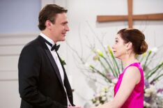Jason Segel and Alyson Hannigan as Lily and Marshall on How I Met Your Mother