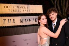 Lola Tung and Chtistopher Briney, 'The Summer I Turned Pretty' movie announcment, Prime Video, 2025.