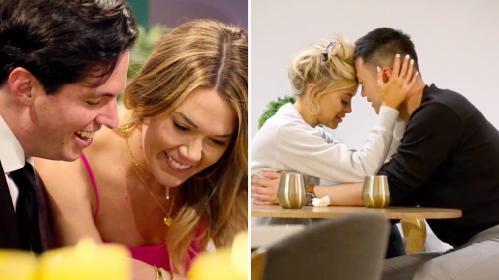 Jordan and Megan, and Kacie and Patrick on Love Is Blind Season 9