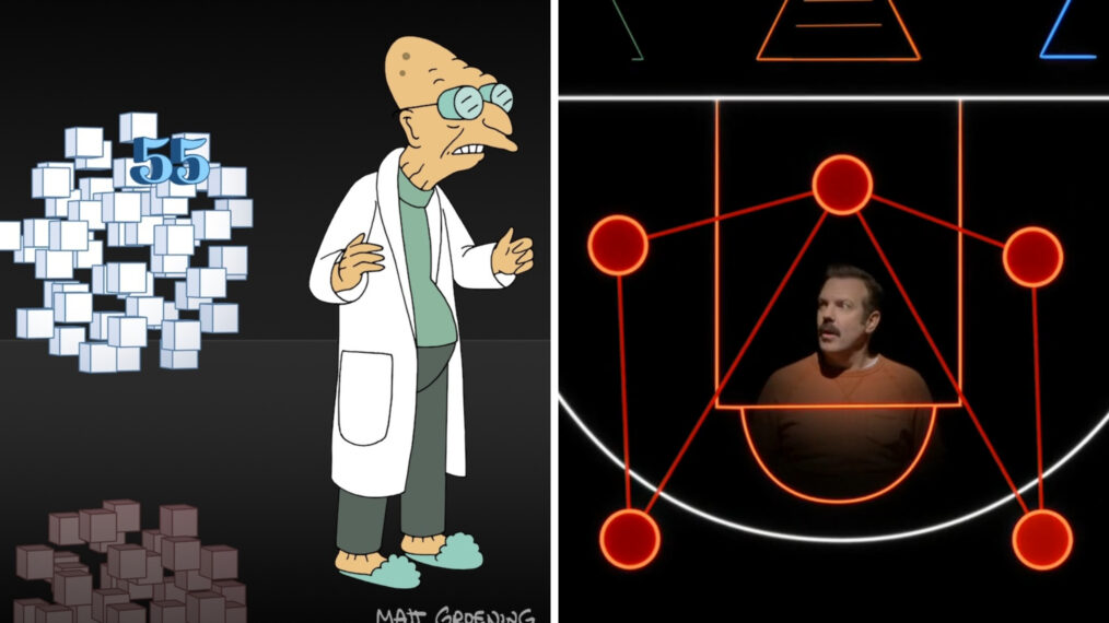 'Futurama's 'The Numberland Gap' (Season 13) and 'Ted Lasso's 'Sunflowers' (Season 3)