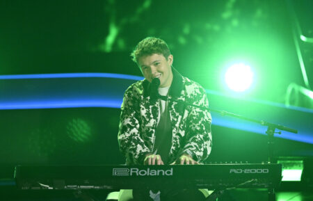 THE VOICE -- “The Blind Auditions Part 2” Episode 2802 -- Pictured: Max Cooper III -- (Photo by: Griffin Nagel/NBC)