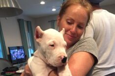 Mina Starsiak Hawk and dog Frank via Instagram, September 26, 2025.