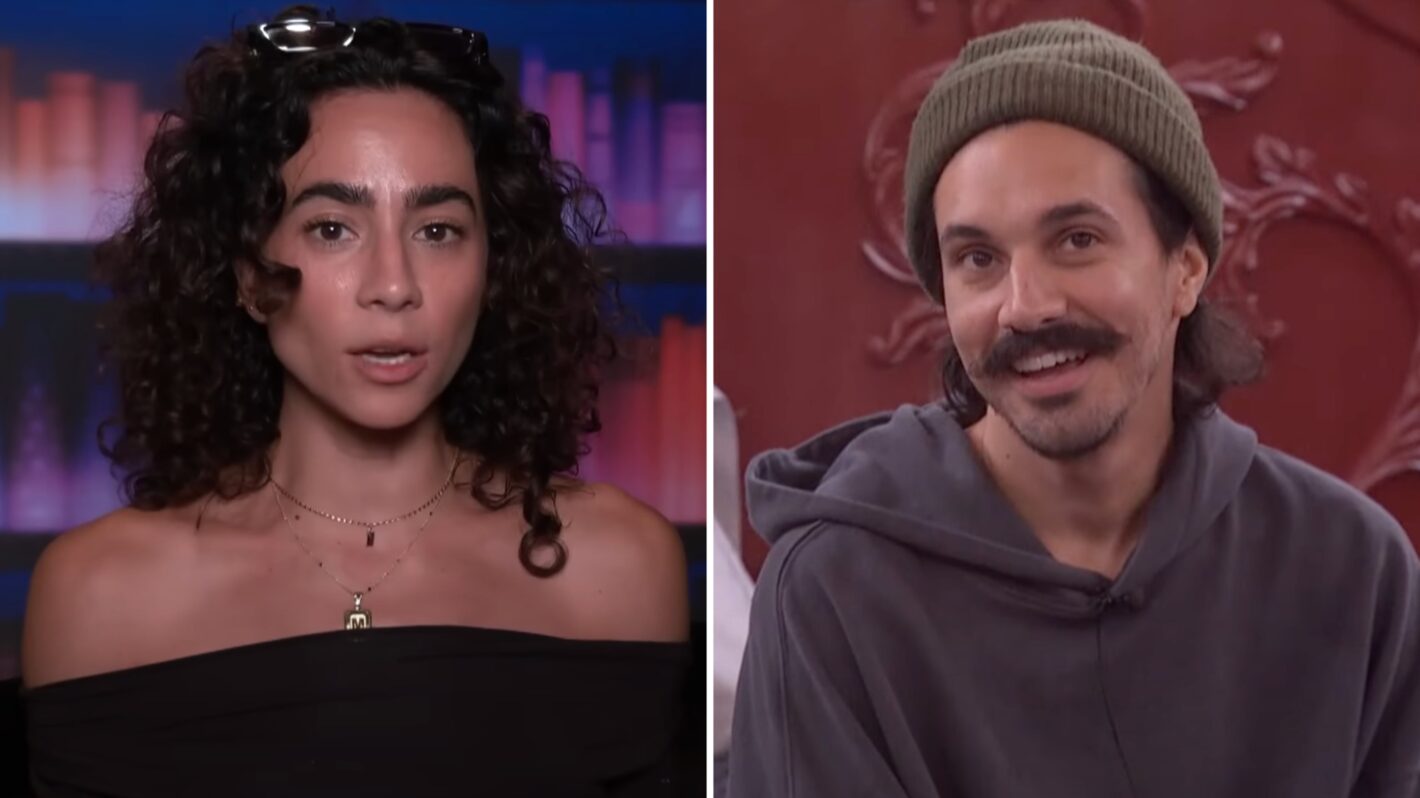Morgan Pope and Vince Panaro on Big Brother Season 27