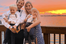 Ned Fulmer and Ariel Fulmer and kids Wes and Finn