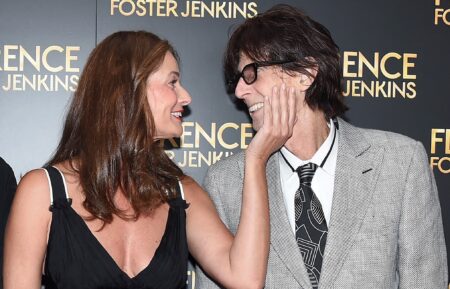 NEW YORK, NY - AUGUST 09: Jonathan Ocasek, Oliver Ocasek, Paulina Porizkova and Rick Ocasek attend the 