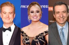 Peter Doocy in April 2024; Jacqui Heinrich in April 2025; Howie Kurtz in April 2015.