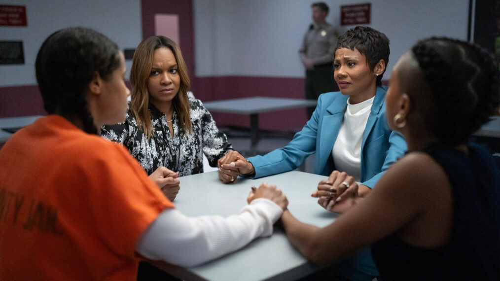 REASONABLE DOUBT - “Encore” - The verdict for Shanelle’s case comes back. Jax and Lewis have to figure out what their future looks like. (Disney/Crystal Power) NEFETARI SPENCER, EMAYATZY CORINEALDI