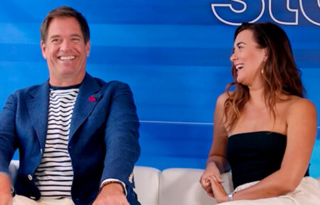 Michael Weatherly and Cote de Pablo