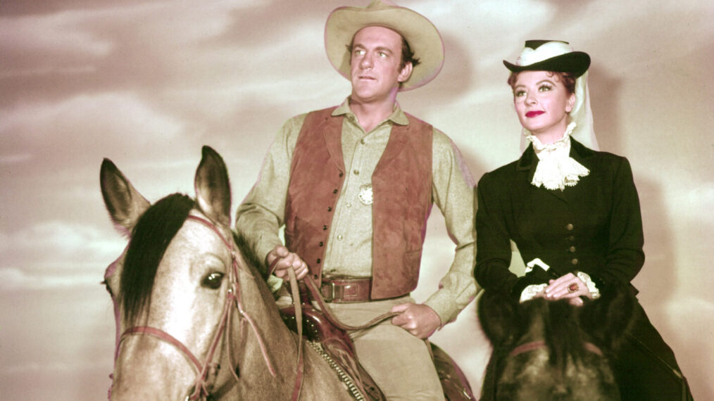 GUNSMOKE, James Arness, Amanda Blake, 1955-1975