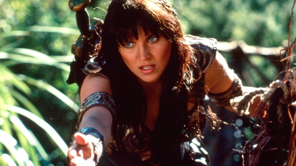 XENA: WARRIOR PRINCESS, Lucy Lawless, 'Altared States,' (Season 1, Episode 19, aired Apr 2, 1996), 1995-2001. photo: Geoffrey Short / ©Universal Television / Courtesy: Everett Collection