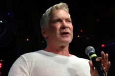 Sam Champion speaks onstage at the Out/Advocate Pride Cover Party 2024: Pride of Broadway on June 03, 2024 in New York City.